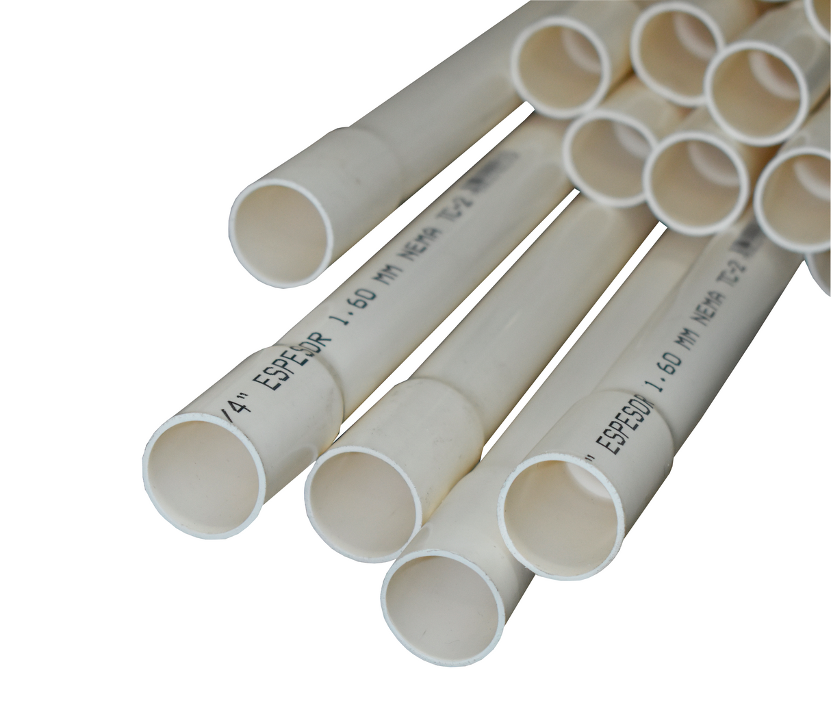 Tubo conduit PVC 3/4" x 3 metros espesor 1.60mm Littman
