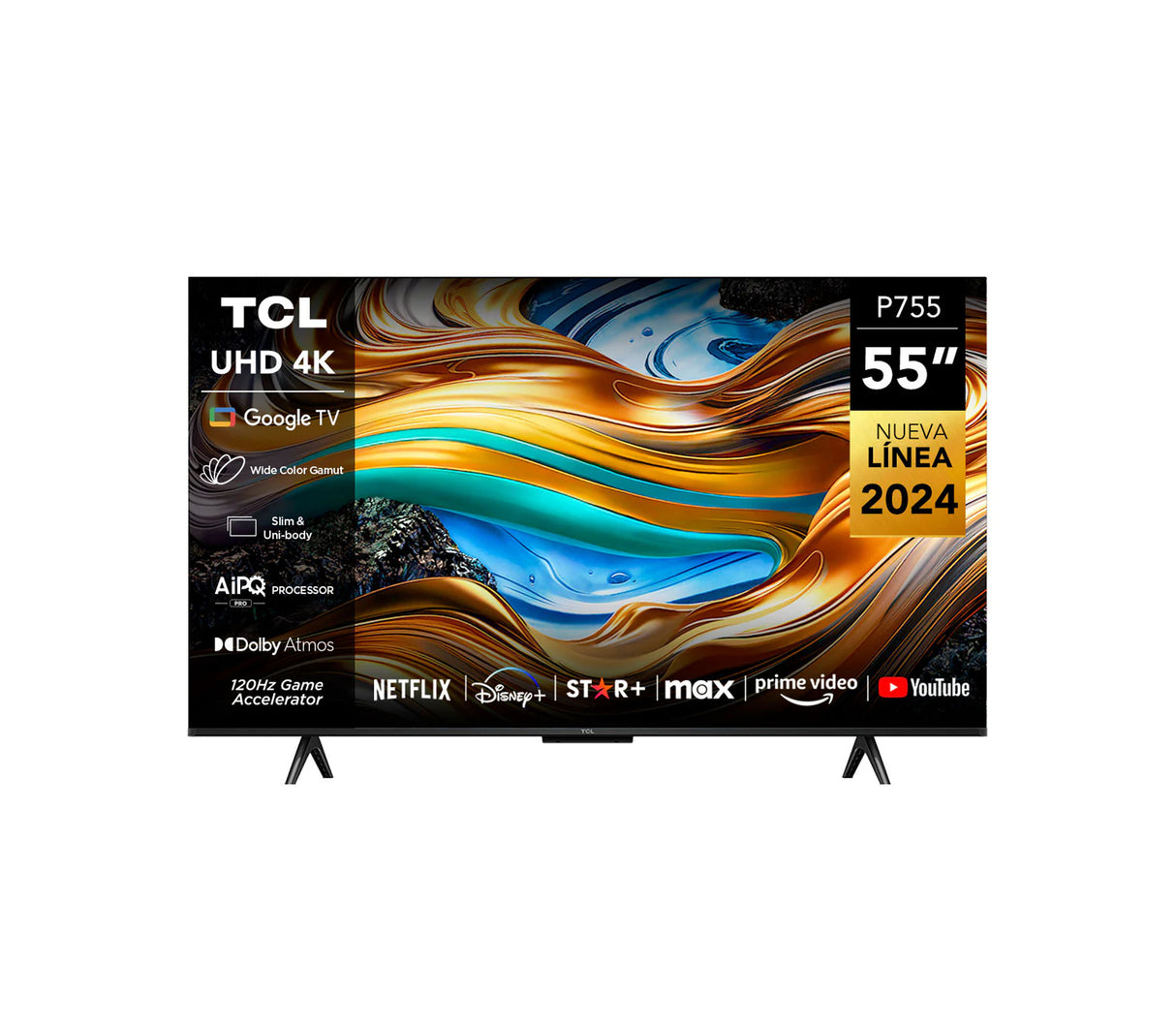 TV LED 55" 4K UHD Google 55P755 TCL