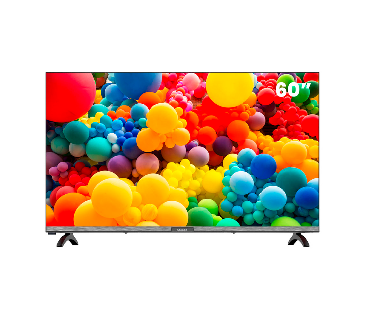 Smart TV 60" 4K Ultra HD Android WhaleOS Sankey