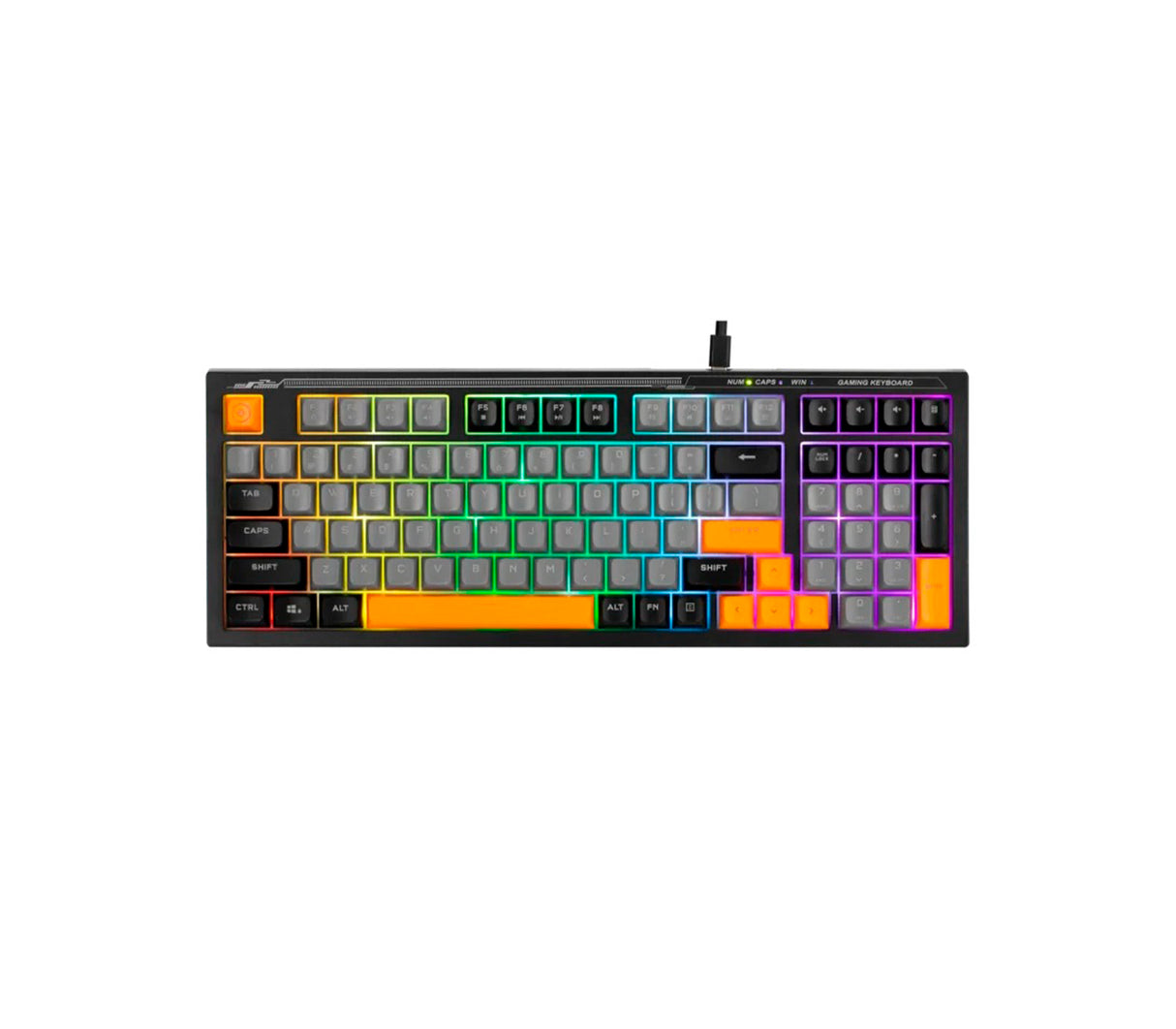 Teclado gaming K638B S50B de membrana Marvo