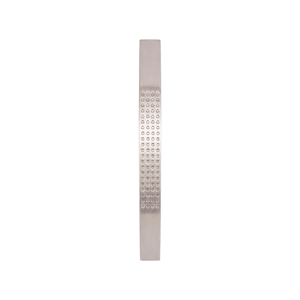Tirador Plateado 13CM Cuadrado