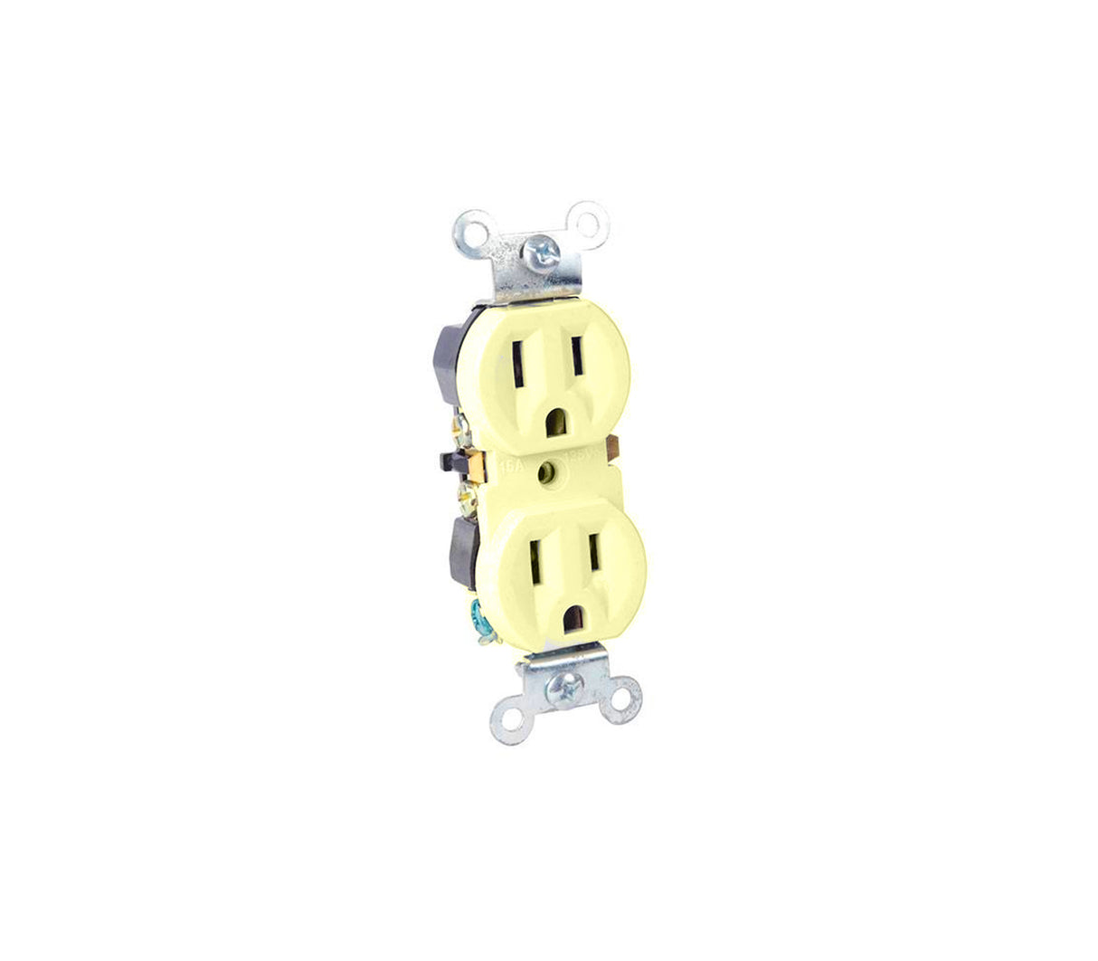 Toma con tierra para empotrar Beige Lumistar
