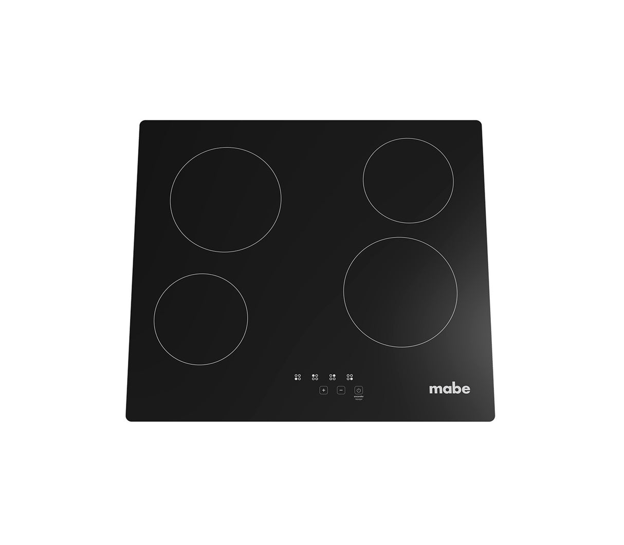 Tope de cocina inducción 4 hornillas 60cm 220V vitrocerámica Mabe