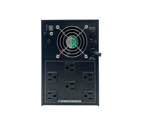Ups 3000va 1800w 120v avr 6 tomas Hikvision