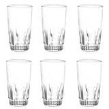 Set de vasos Prisma 6 piezas Cristar