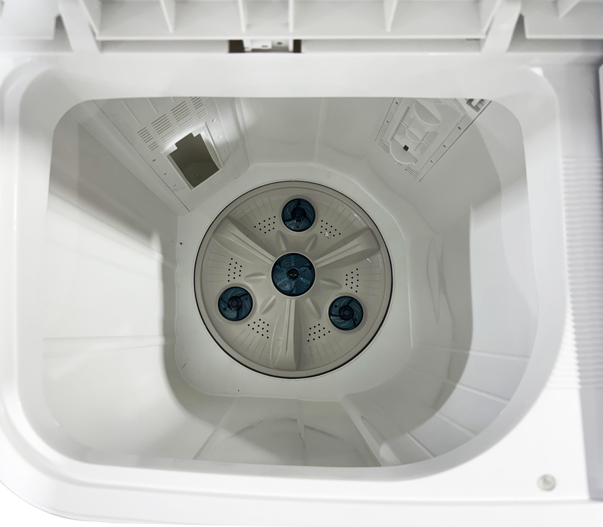 Lavadora Semiautomática C/bomba 9kg Tres Fuerzas Acero Inox Mystic