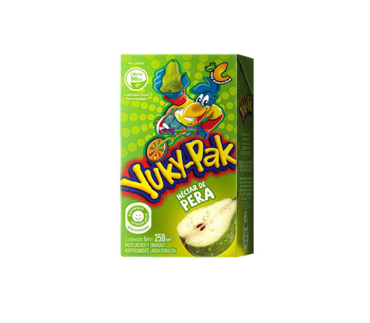 Yuky-Pak Pera 250 ML Cartón