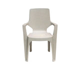 Silla en Rattan Reggina con brazos Colplast