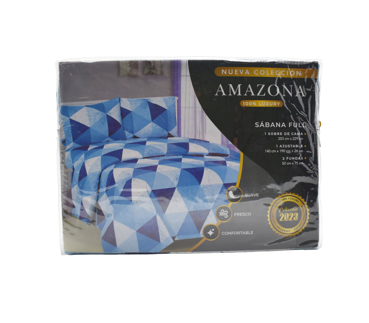 Juego de sábana matrimonial Amazon