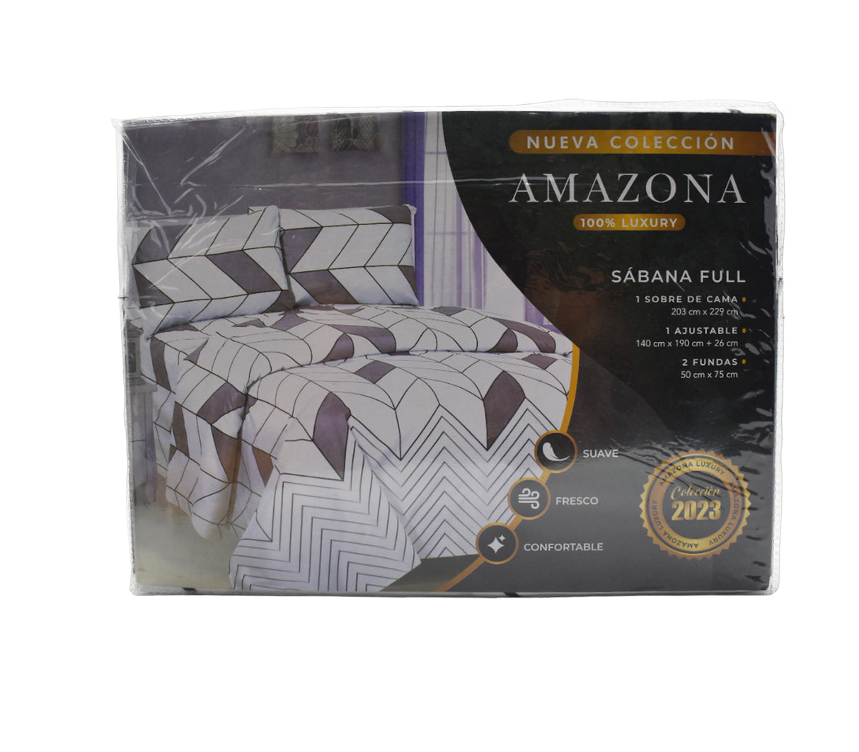 Juego de sábana matrimonial Amazon