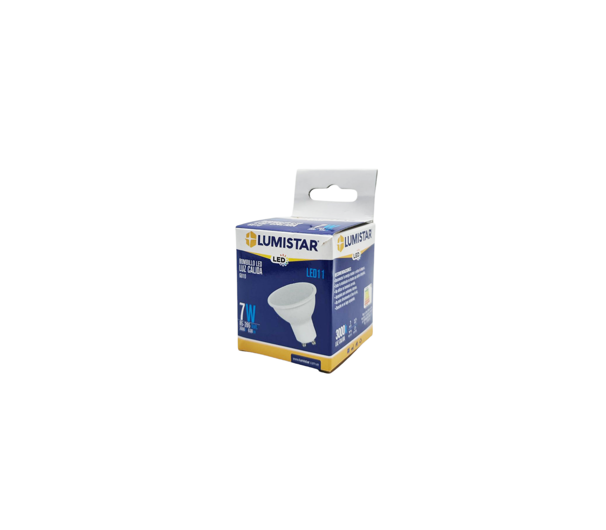 Bombillo LED dicroico GU10 7W Lumistar
