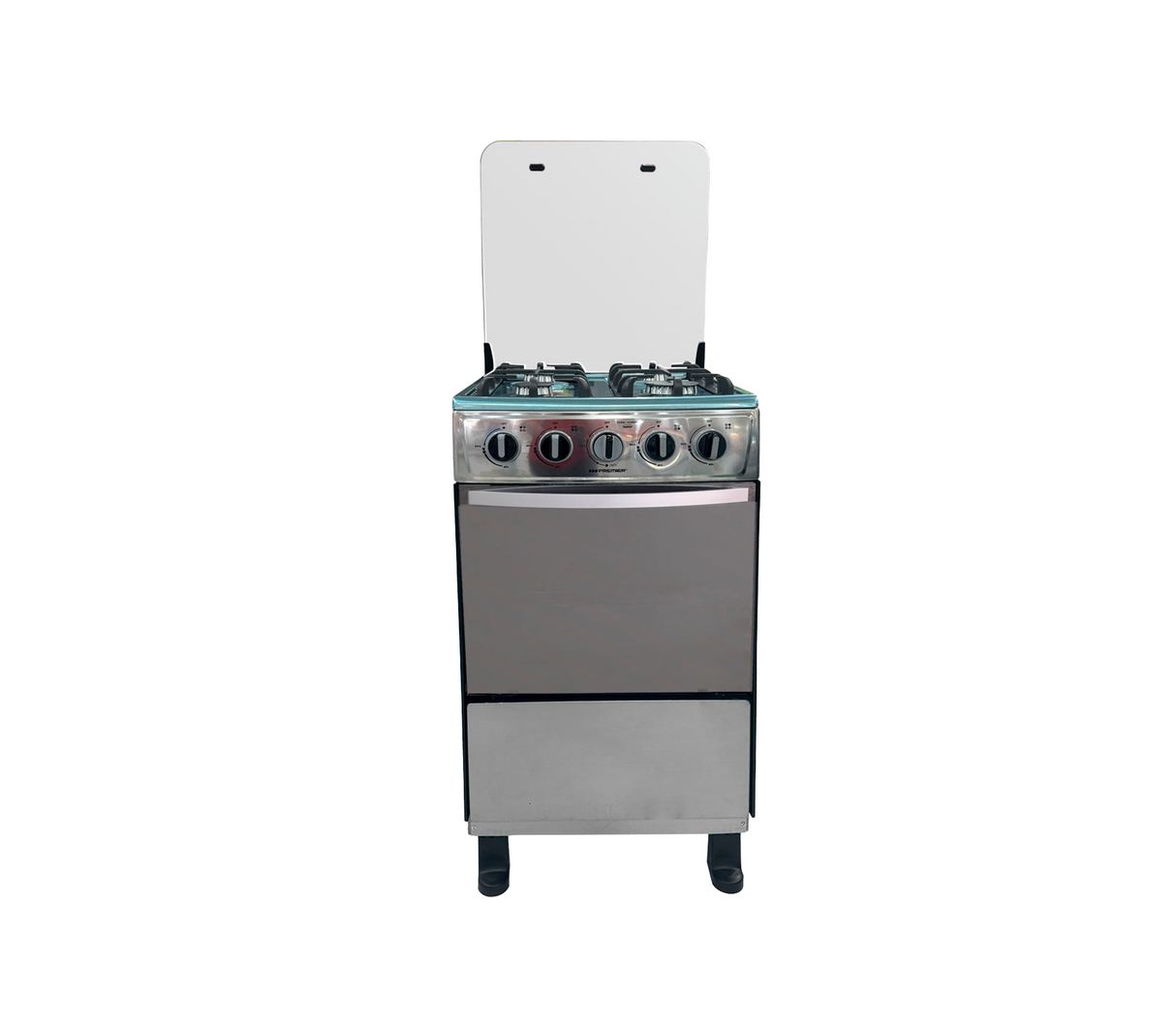 Cocina 4 hornillas acero Premier