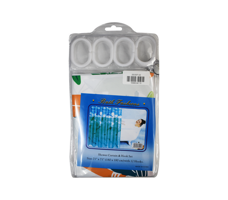 Cortina de baño estampada Mo Import