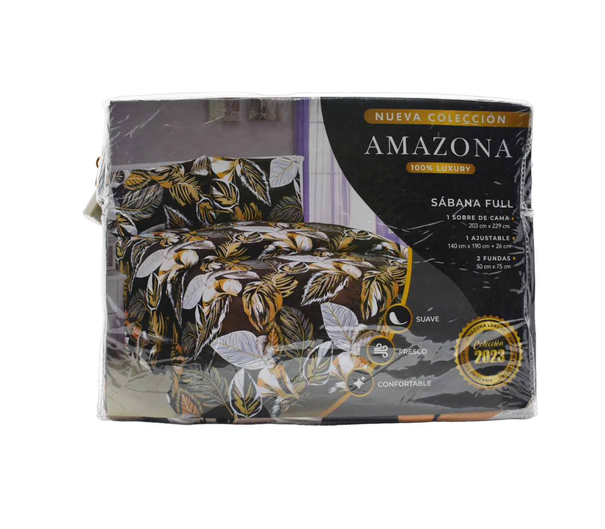 Juego de sábana matrimonial Amazon
