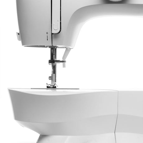 Máquina de coser 8 puntadas c/4 prénsatelas blanca Singer
