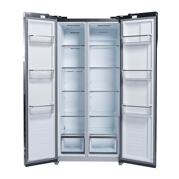 Nevera side by side inox 435LT (15.4 Pies) 84X177X62CM silver Drija