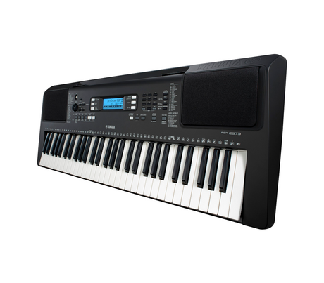 Teclado/órgano electrónico portátil con paral negro Yamaha