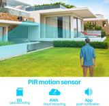 Cámara de seguridad inteligente con energía solar 4G-LTE Wyave