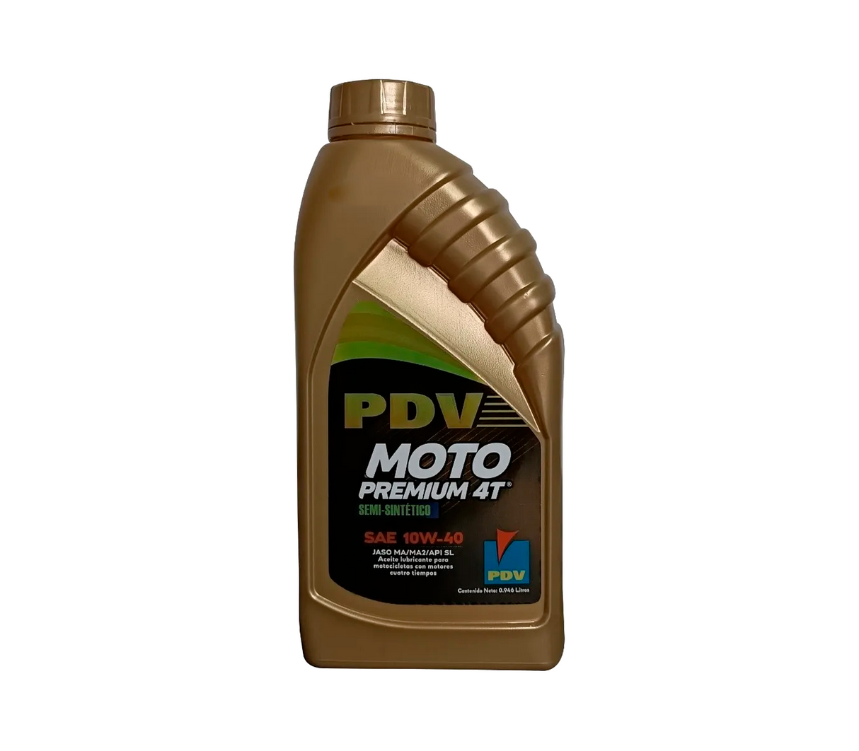 Lubricante semisintético para moto Premium 4t sae 10w40 1 litros Pdv