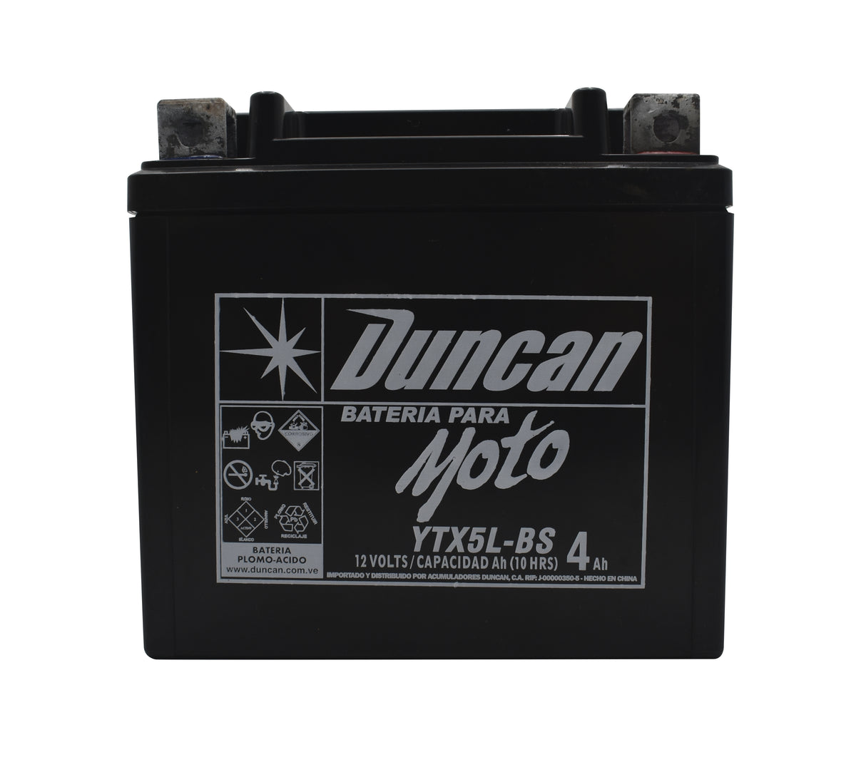 Batería para moto YTX5L Duncan