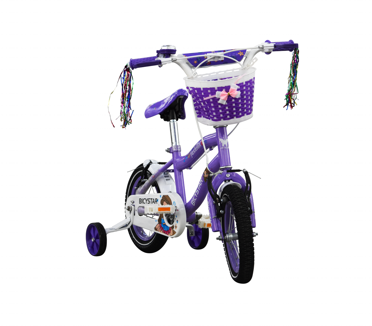 Bicicleta rin 12 morada Gtronic