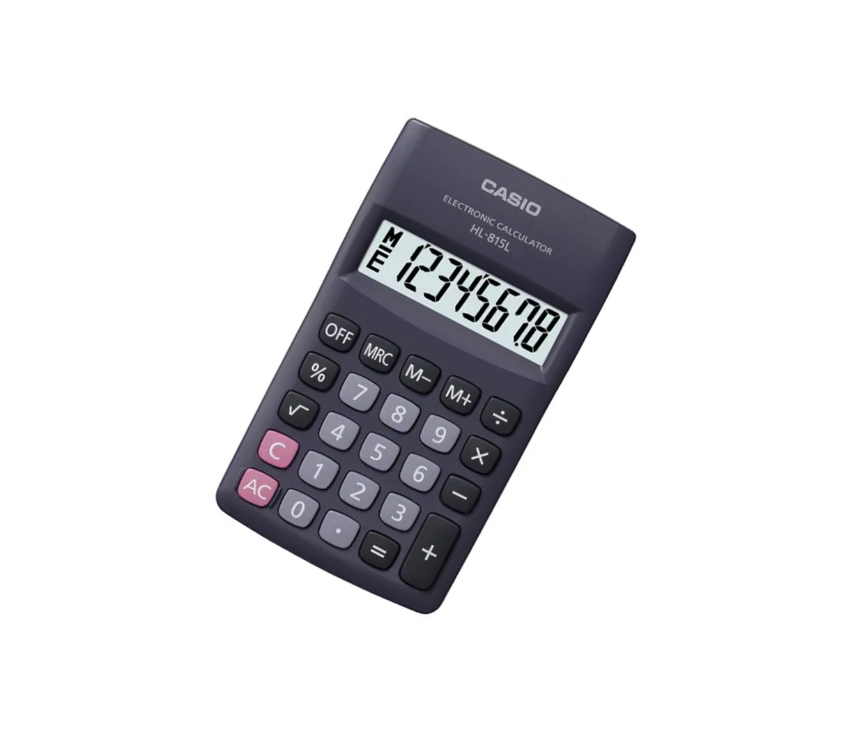 Calculadora de bolsillo HL-815L-BK Casio