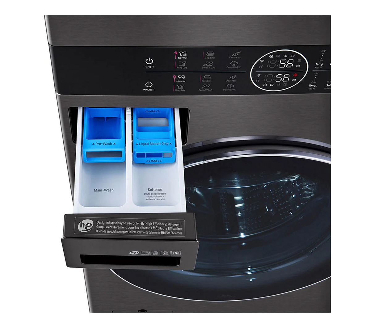 Torres de lavado AI Direct Drive WK22BS6E LG
