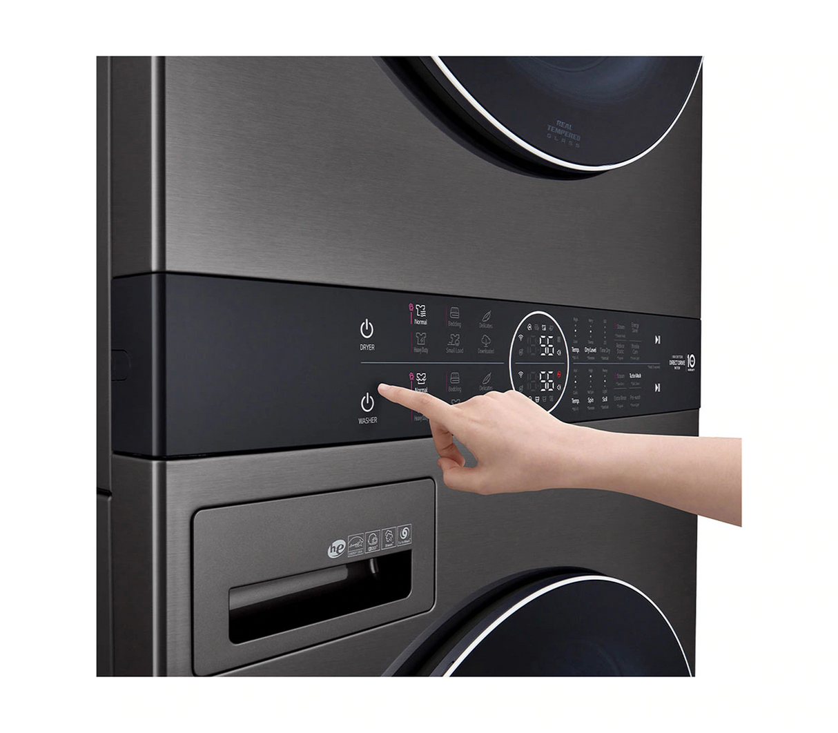 Torres de lavado AI Direct Drive WK22BS6E LG