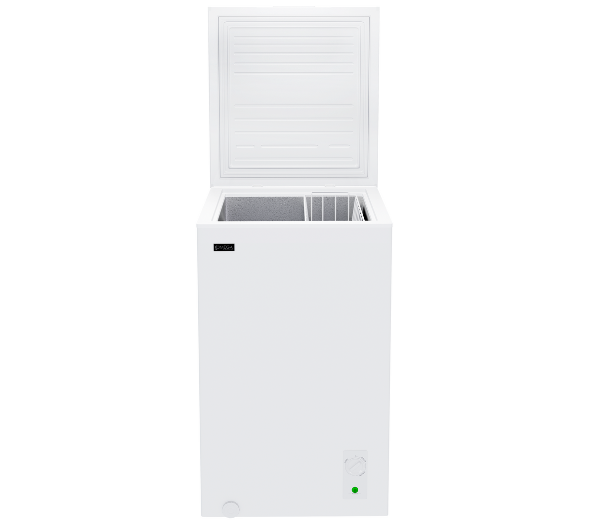 Congelador horizontal 99l blanco/int aluminio Omega Electronics