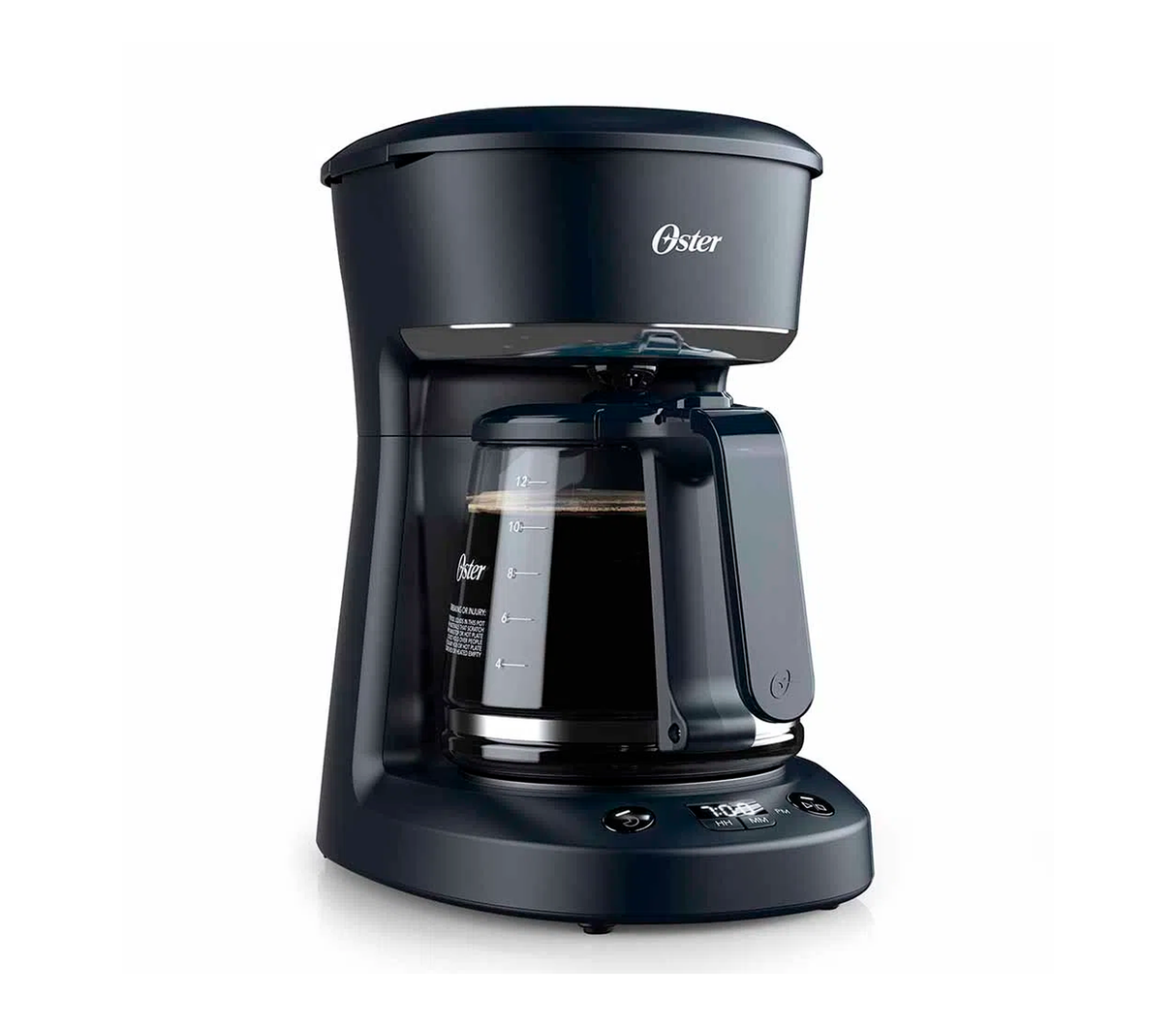 Cafetera programable 12 tazas BVSTDCP12B Oster