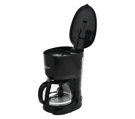 Cafetera 12 tazas con jarra de vidrio negra 110V Gplus