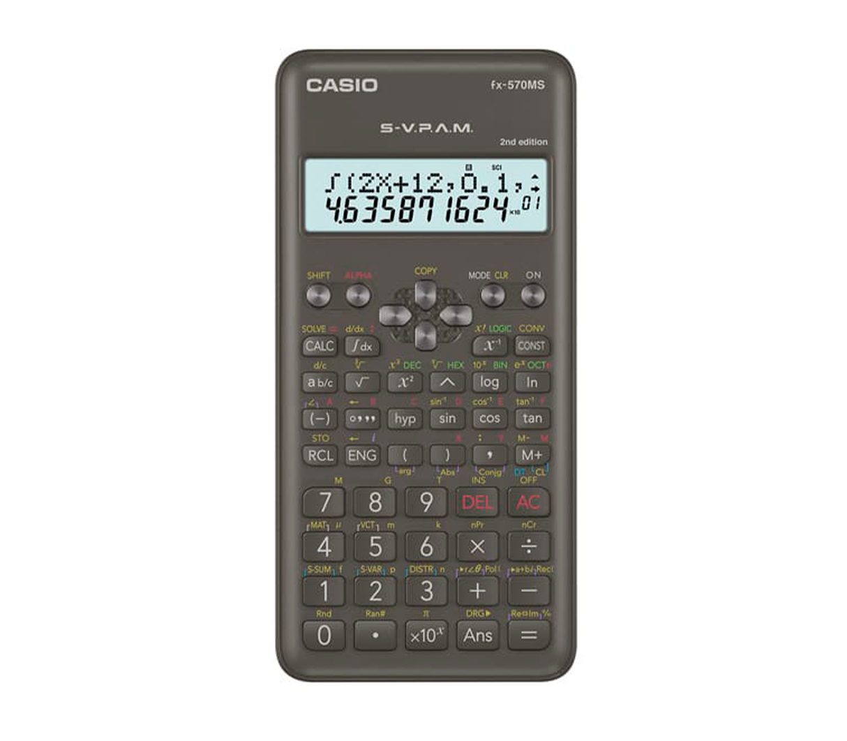 Calculadora Científica Negra FX-570MS-2 Casio