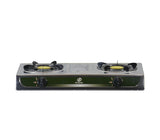 Cocina a gas 2 hornillas acero inoxidable Fortunne