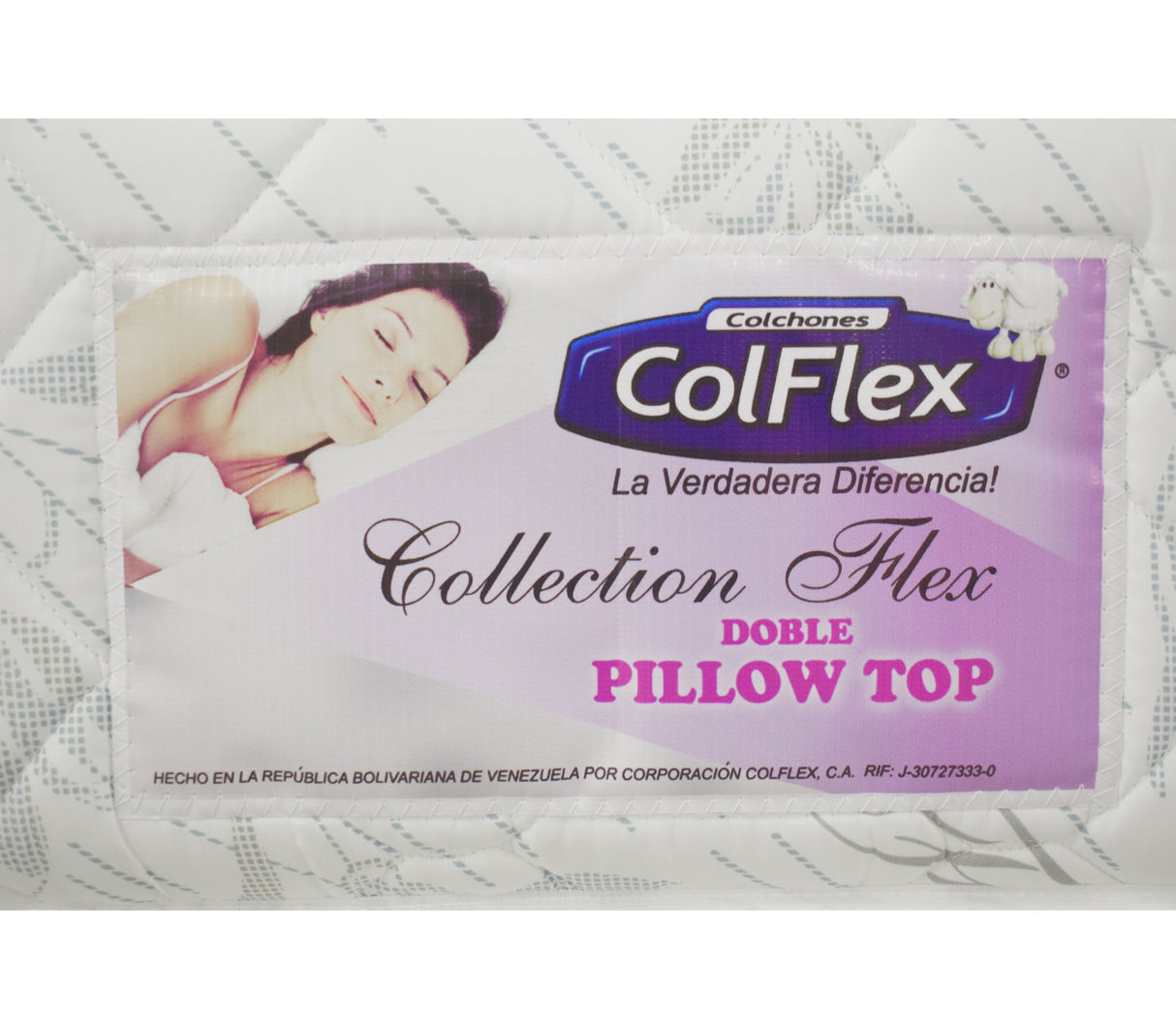 Colchón individual Colección Flex Doble Pillow Colflex