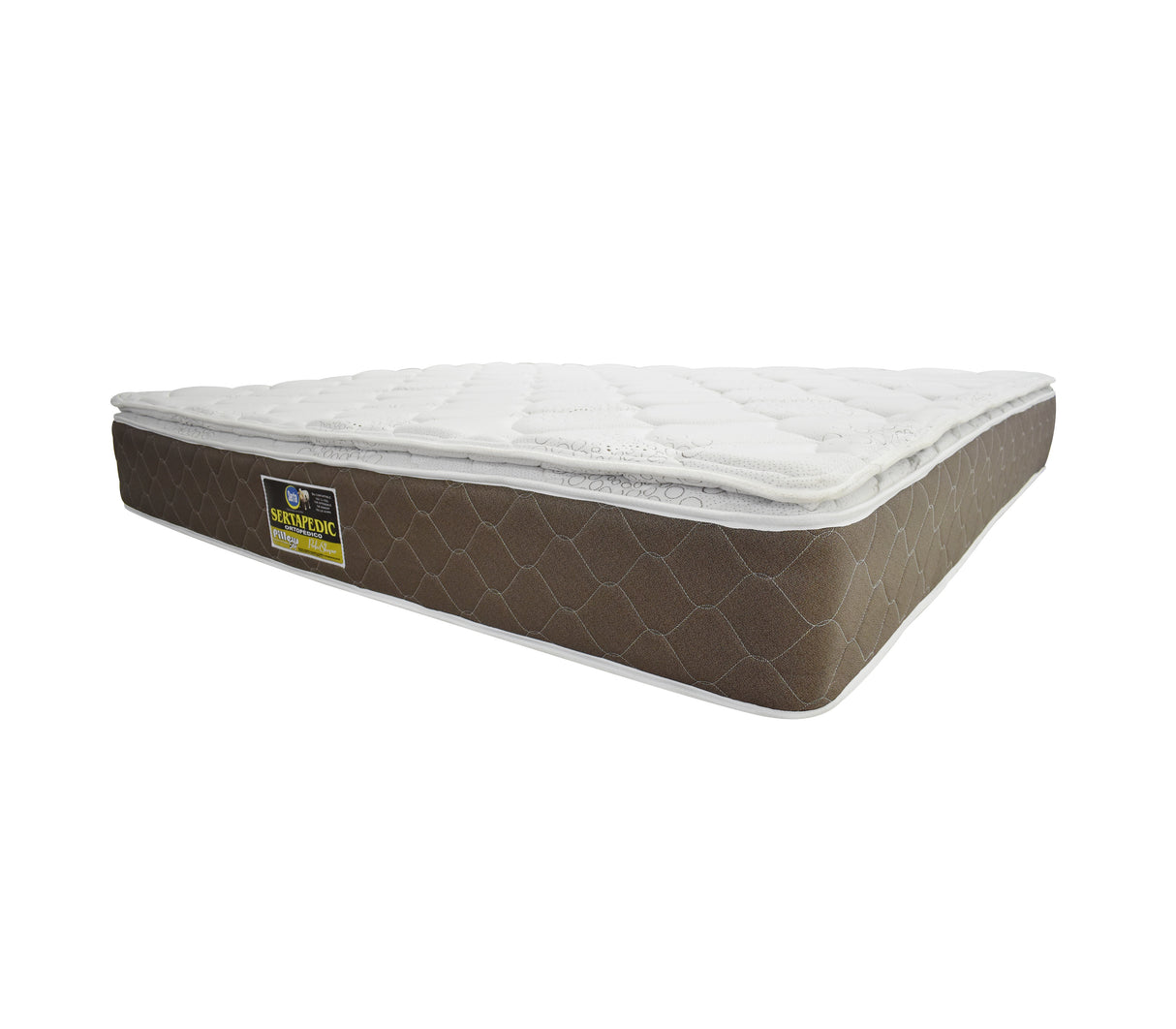 Colchón King (200cm X 200cm) 1 Pillow Ortopédico Sertapedic Pokect y Encapsulado Serta