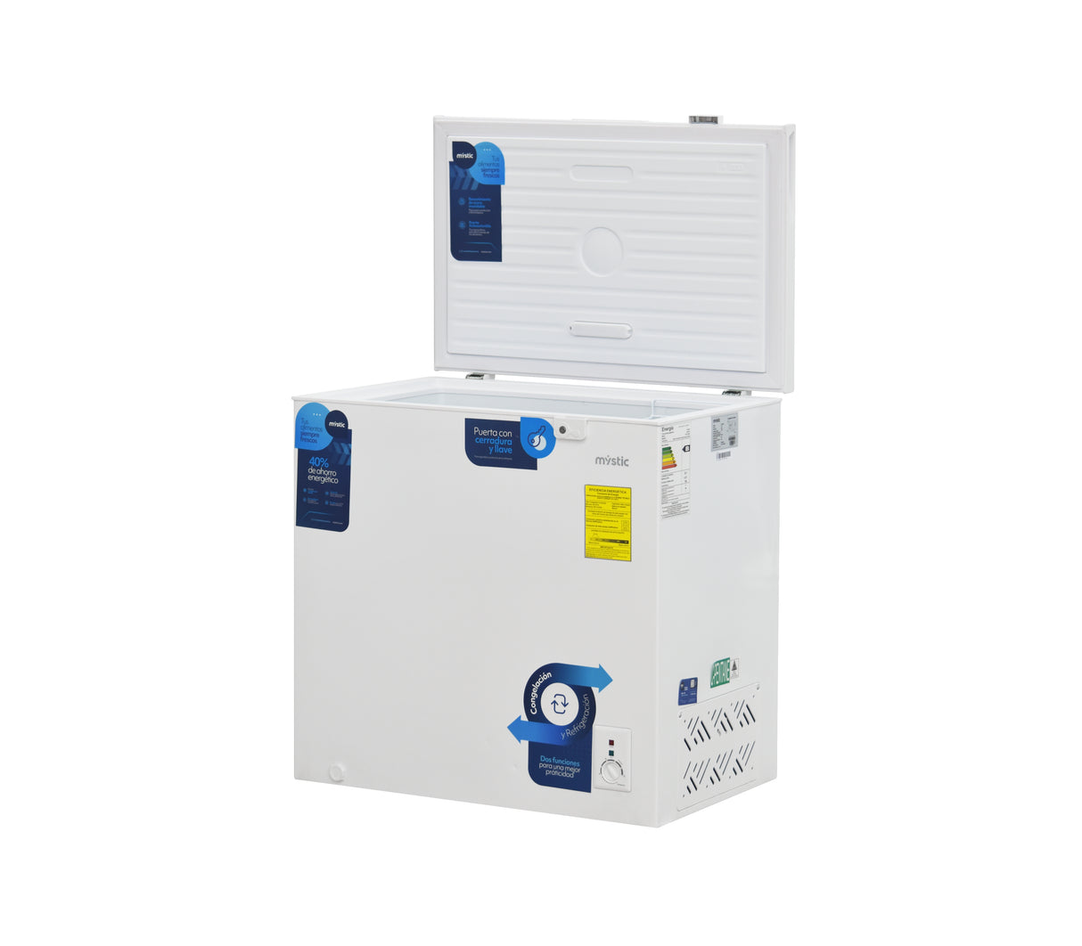 Congelador horizontal 200 litros MYFZ200L Mystic