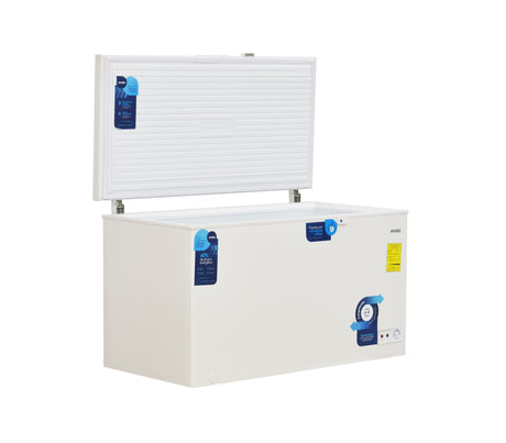 Congelador hztl 400 litros blanco Mystic