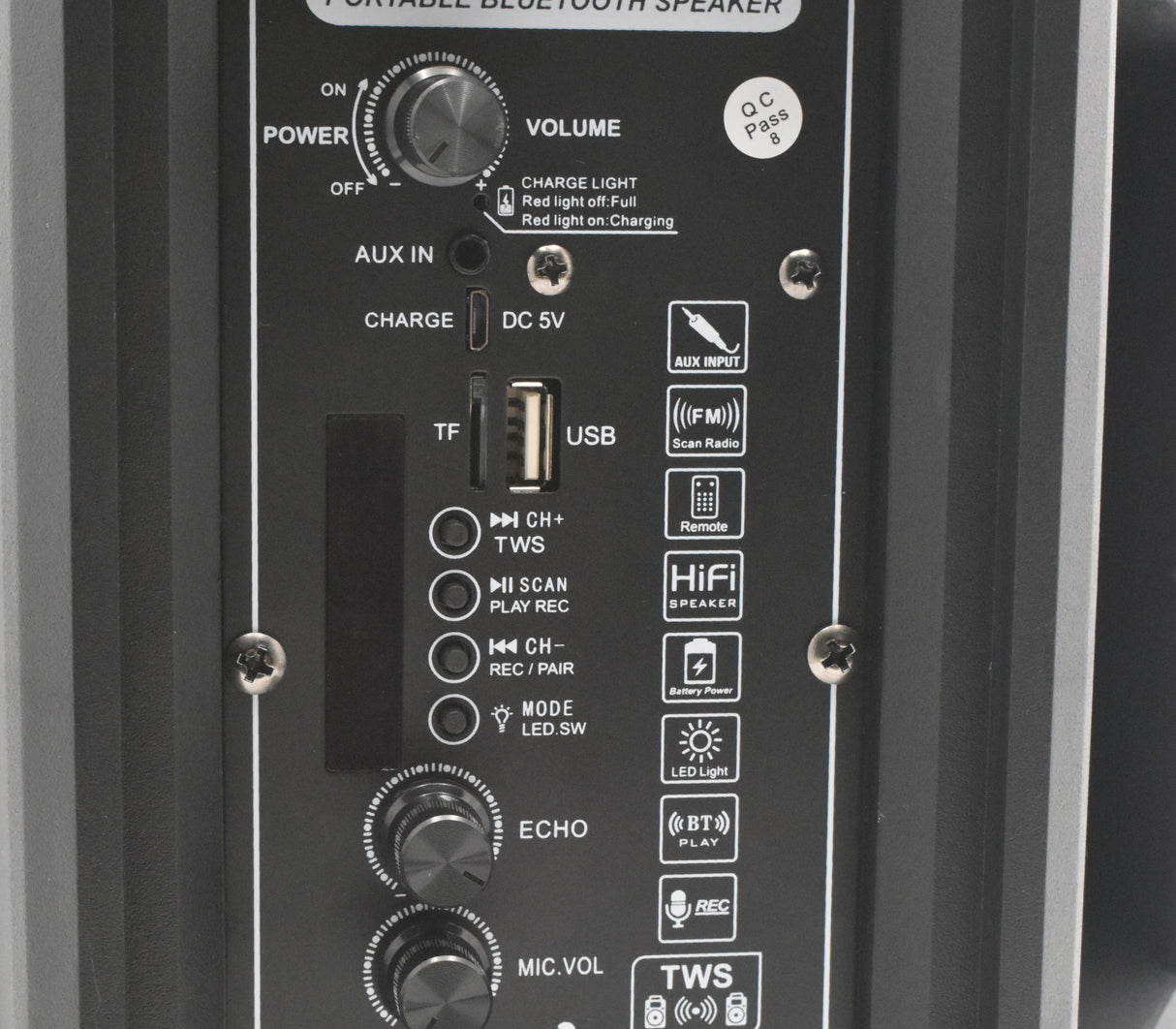 Corneta 8" con bluetooth PA8DC11CFM Sankey