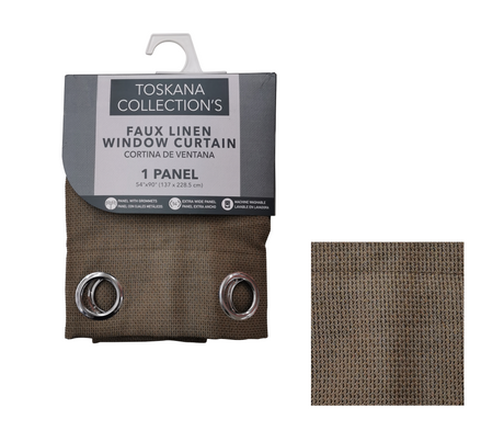 Cortina de ventana faux line Toskana Collections