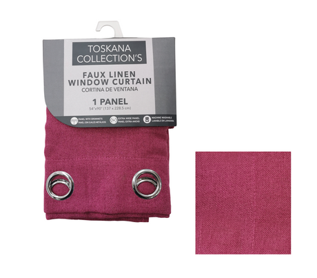 Cortina de ventana faux line Toskana Collections