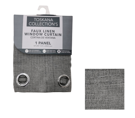 Cortina de ventana faux line Toskana Collections