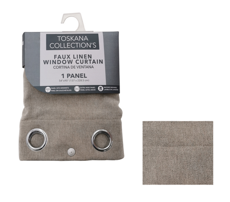 Cortina de ventana faux line Toskana Collections