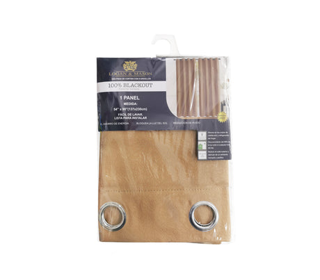 Cortina de ventana 100% blackout Logan&Mason