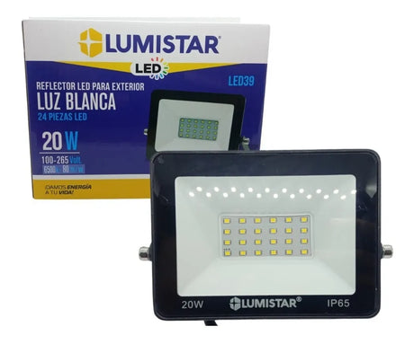 Reflector led para exteriores 20w Lumistar
