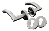 Manilla inoxidable mod. VL2551 europerfil plateada caja Visalock