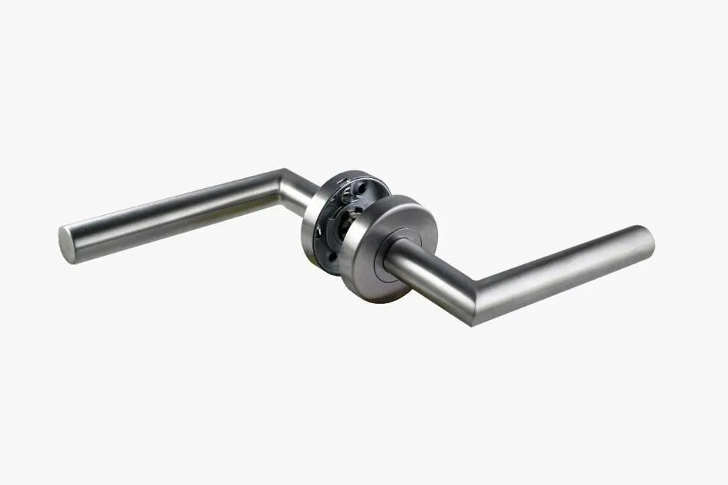 Manilla inoxidable mod. VL4144 europerfil plateada caja Visalock