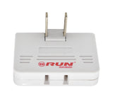 Enchufe convertidor giratorio de 1 a 3/10A-250V Run