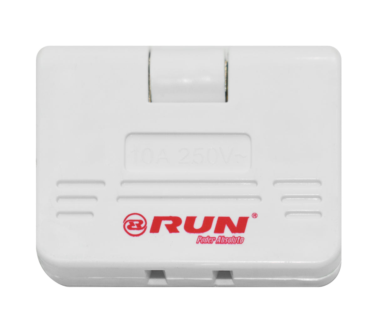 Enchufe convertidor giratorio de 1 a 3/10A-250V Run