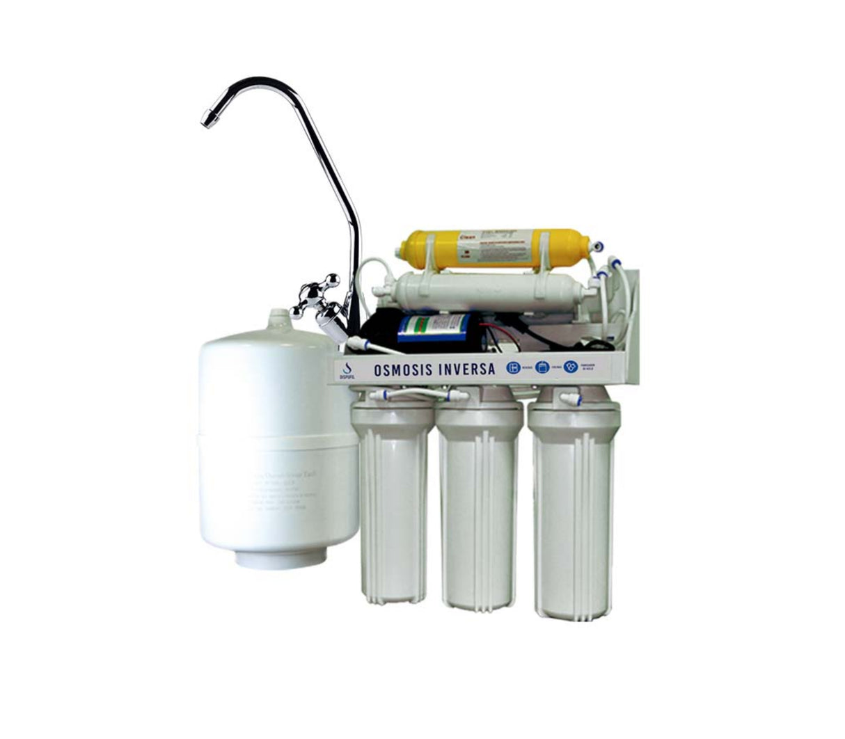 Filtro de agua de 6 etapas mini osmosistema Dispufil