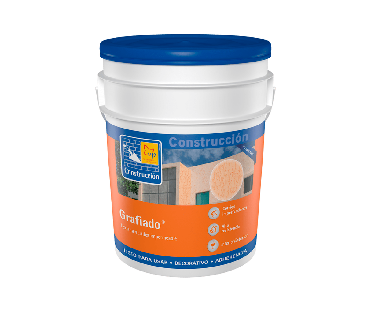 Pintura Grafiado Acrílico Impermeable Exterior Vp